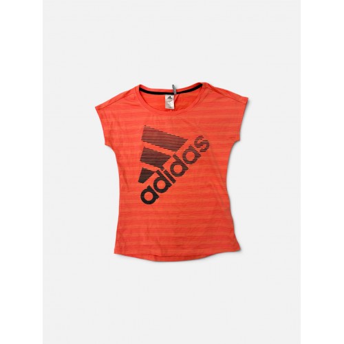 Adidas Γυναικείο Graphic T-Shirt Κοραλί